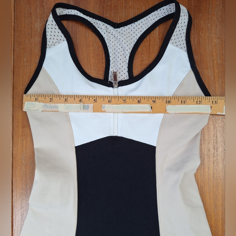 bebe Y2K Athletic Dress Retro Sporty Racerback Colorblock Nylon Tennis Active XS - Picture 10 of 13